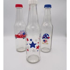 4th of July decorative‎ bottles